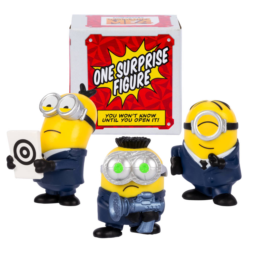 Despicable Me 4 - Collectable 4-pack Bus