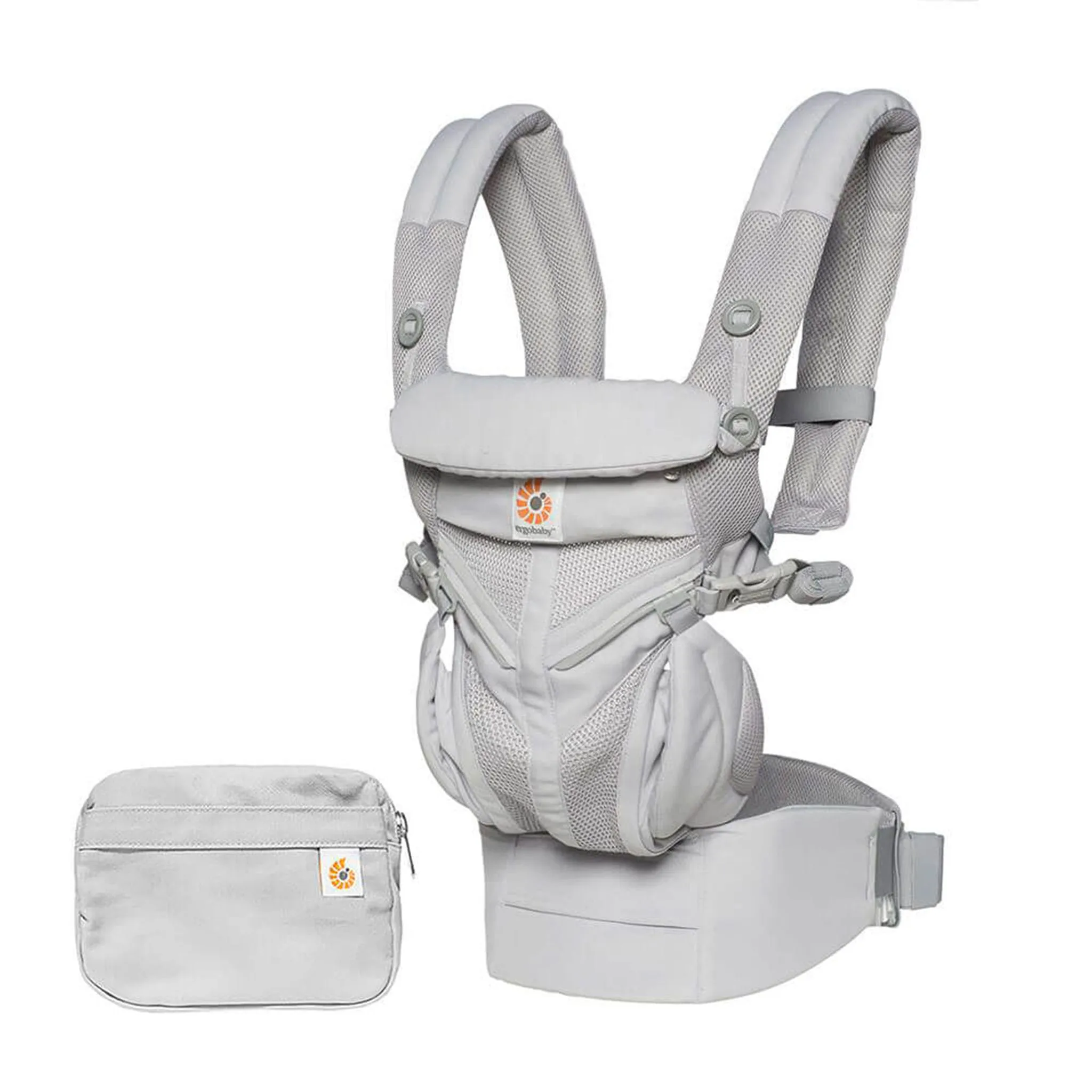 Ergobaby Porte-Bébé Omni 360 Cool Air Mesh - Gris Perle