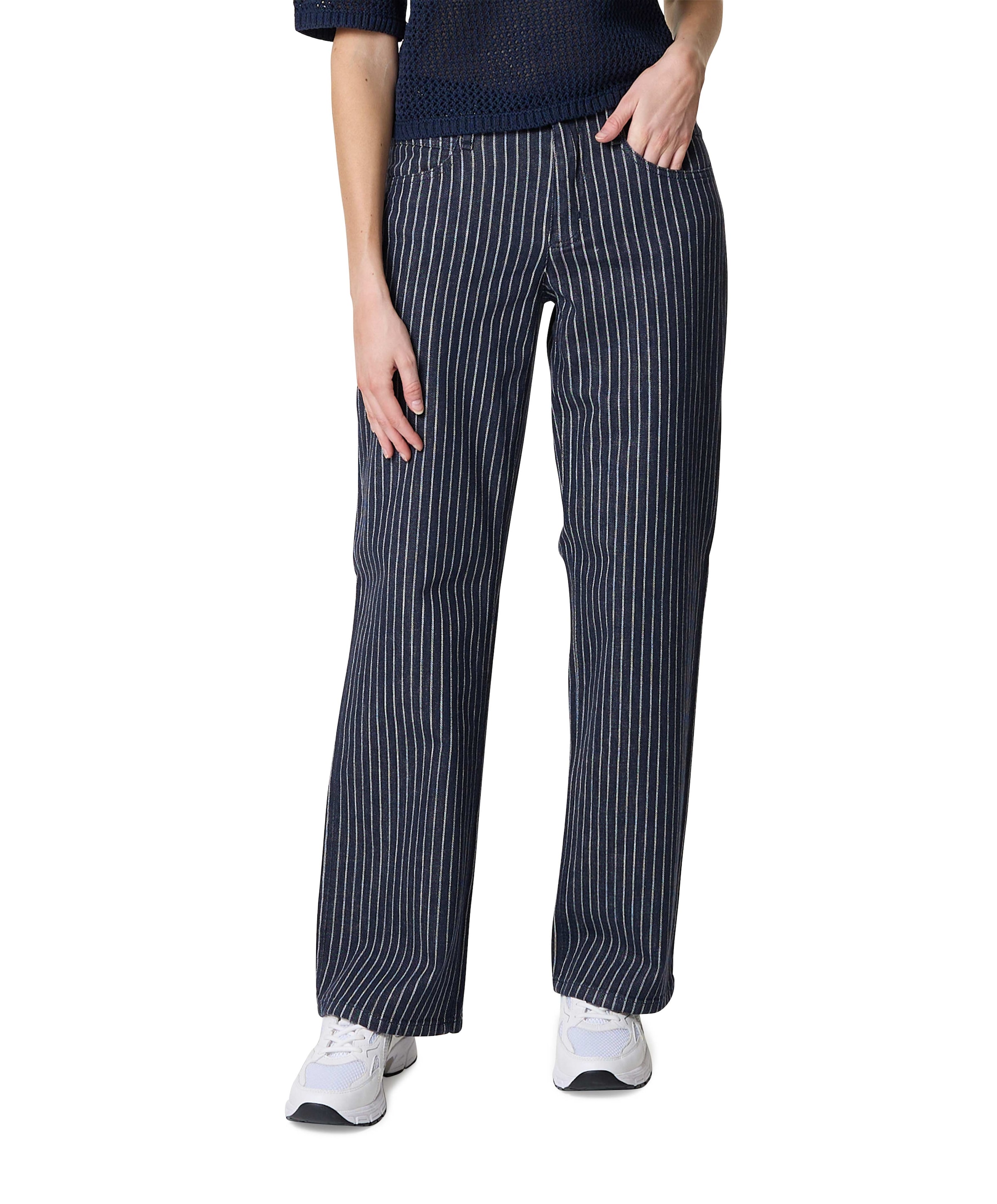 Toni Liv New Wide dames jeans blauw
