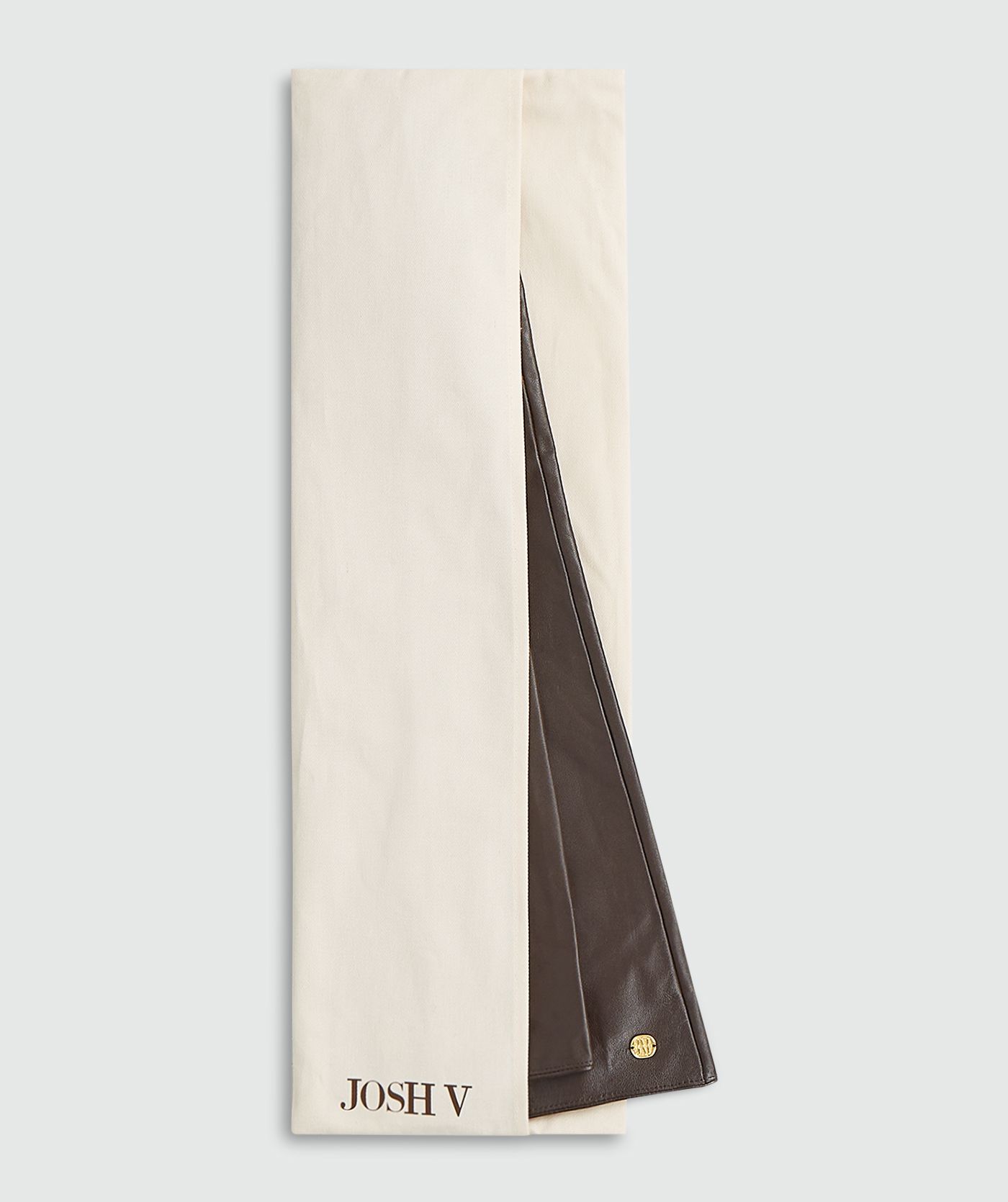 JV-SAFIRA lange handschoenen van leer - dark brown