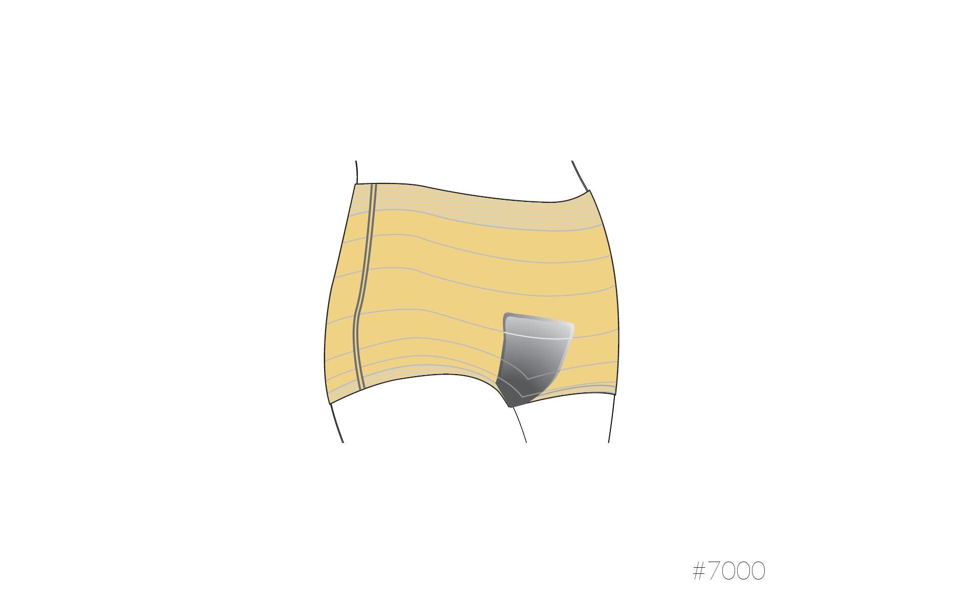 Krankenhaus Unterhose 4er Set, Weiss Gr. One SizeEinweg-Unterhose, 4 Stück