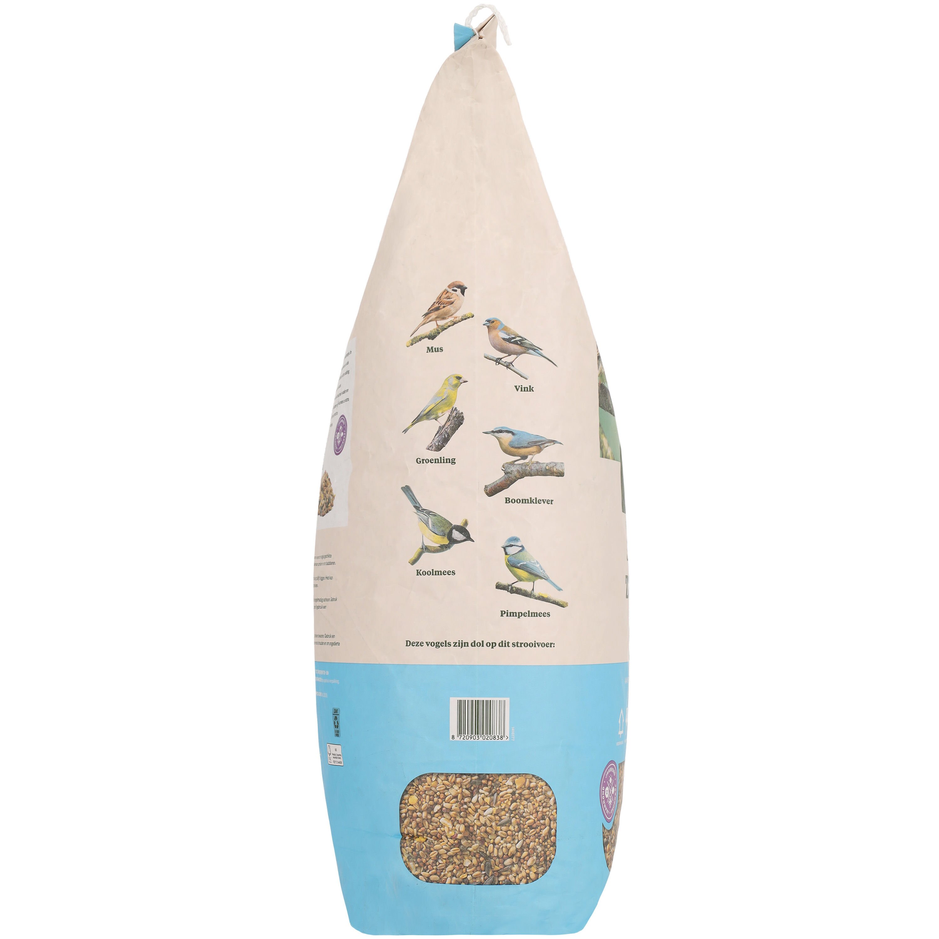 Welkoop - Strooivoer met Zaden - Tuinvogelvoer - 20 Kilogram - Zadenmix