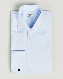 Stenströms Slimline Double Cuff Light Blue