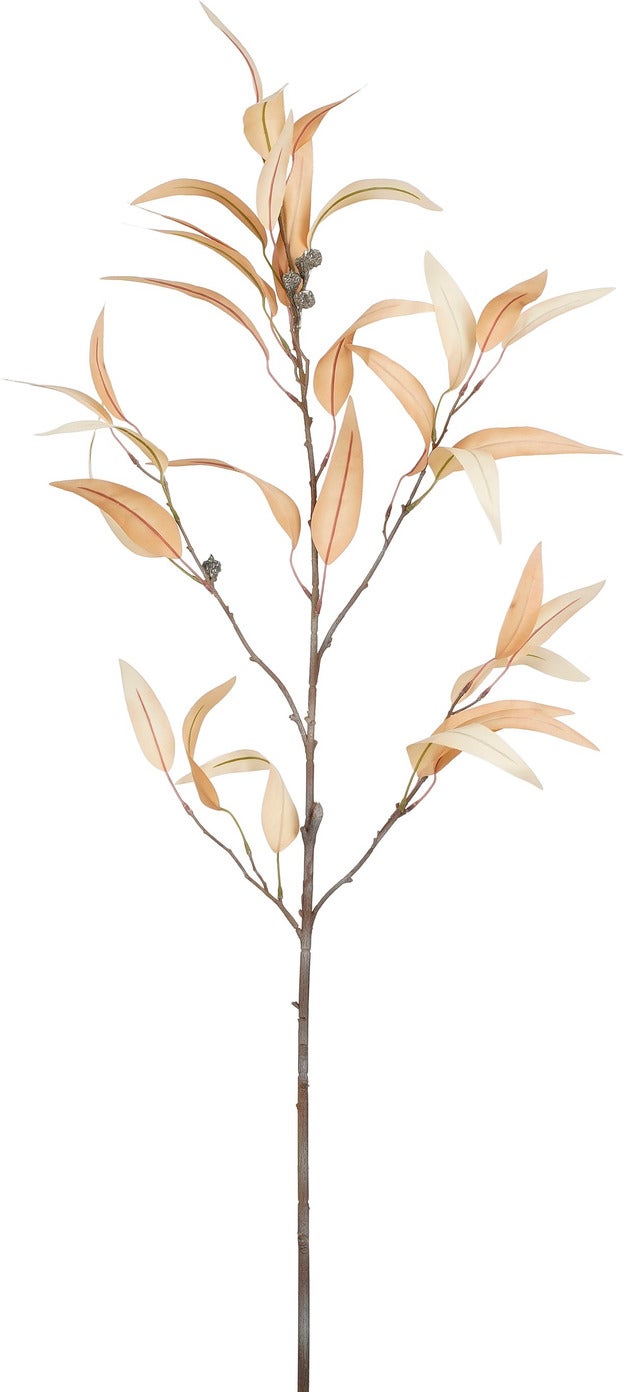 Mica Decorations kunsttak Eucalyptus bruin 98 cm