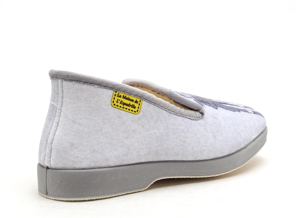 La maison de l espadrille chaussons homme l51 6 gris