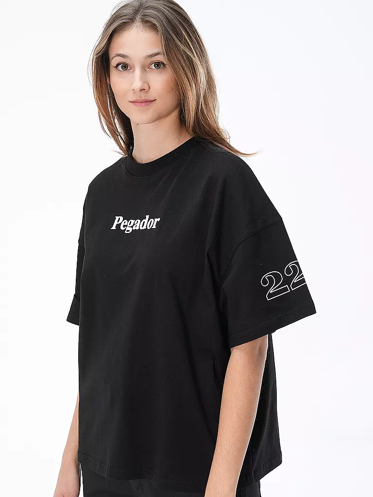 PEGADOR T-Shirt schwarz