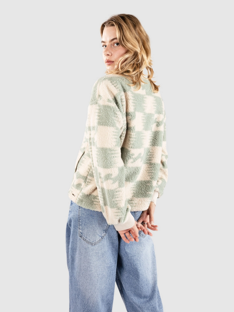 Billabong Time Off Zip Hoodie crystal cove