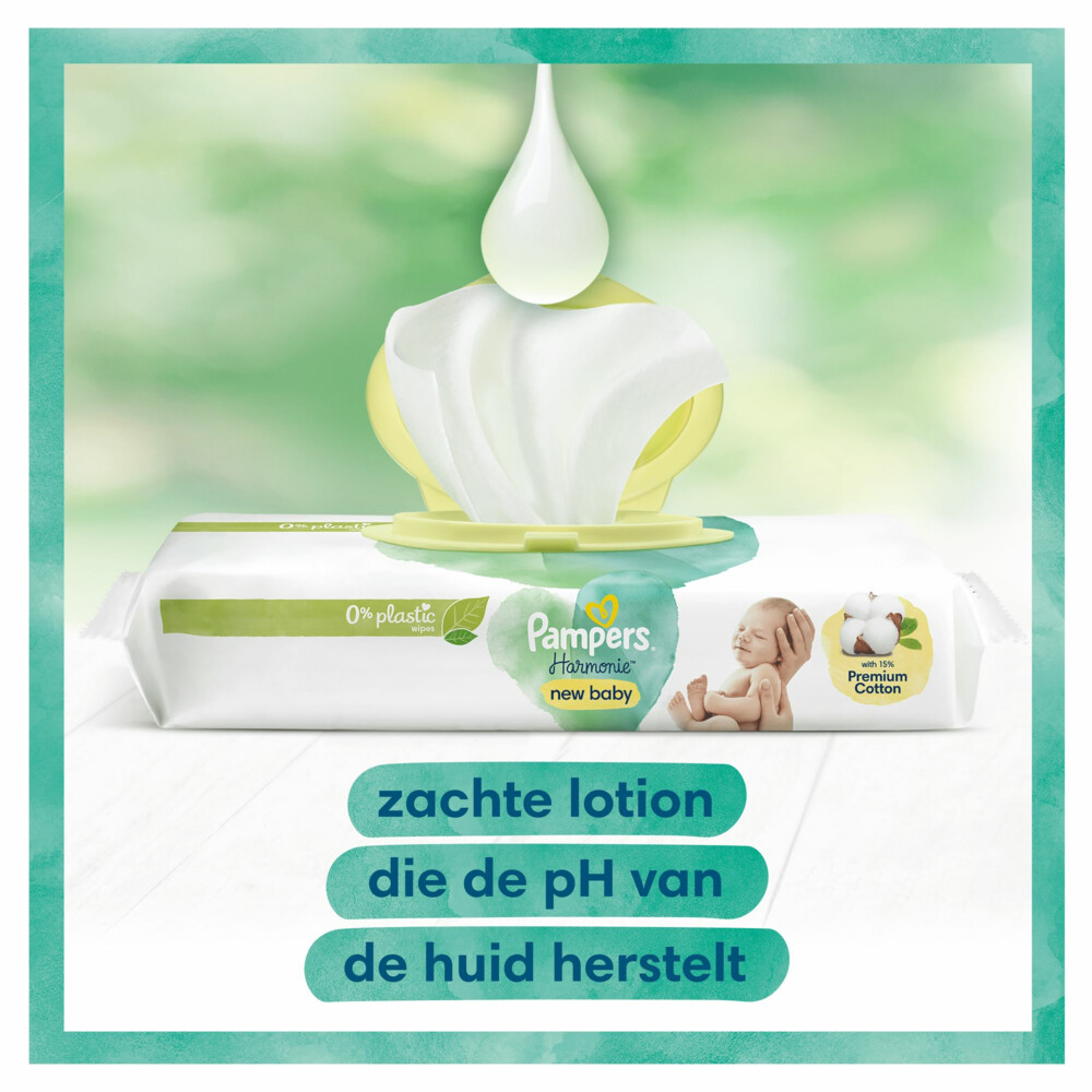 Pampers Billendoekjes Harmonie24x46 = 1104 stuks