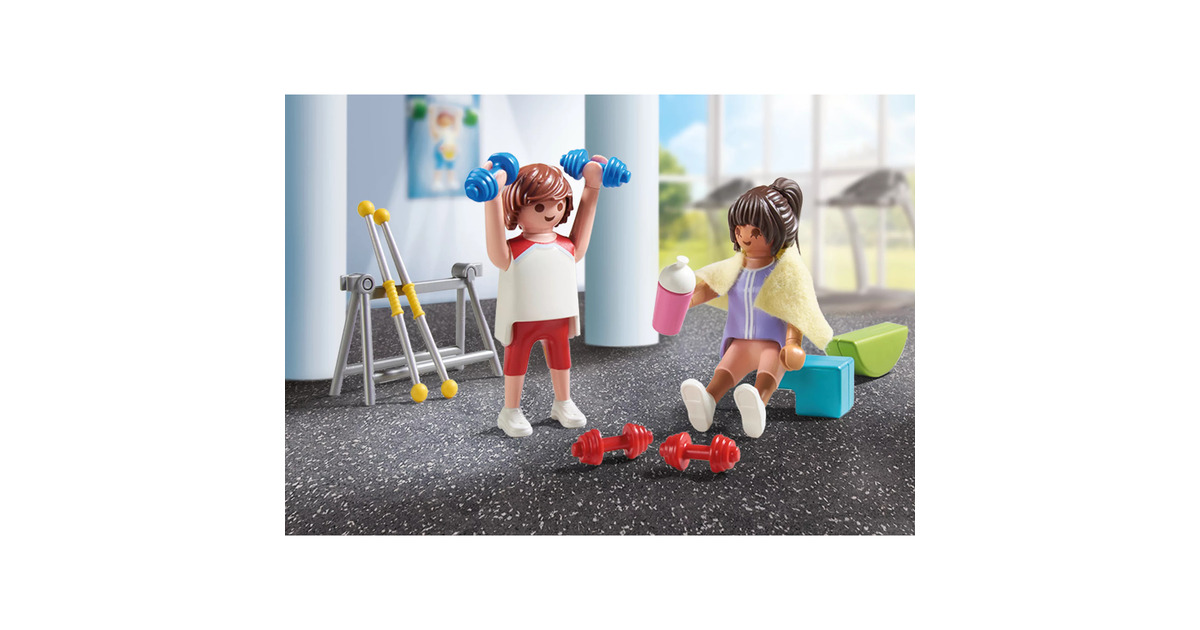 PLAYMOBILMy Life - Fitnesstraining Constructiespeelgoed  (71806)