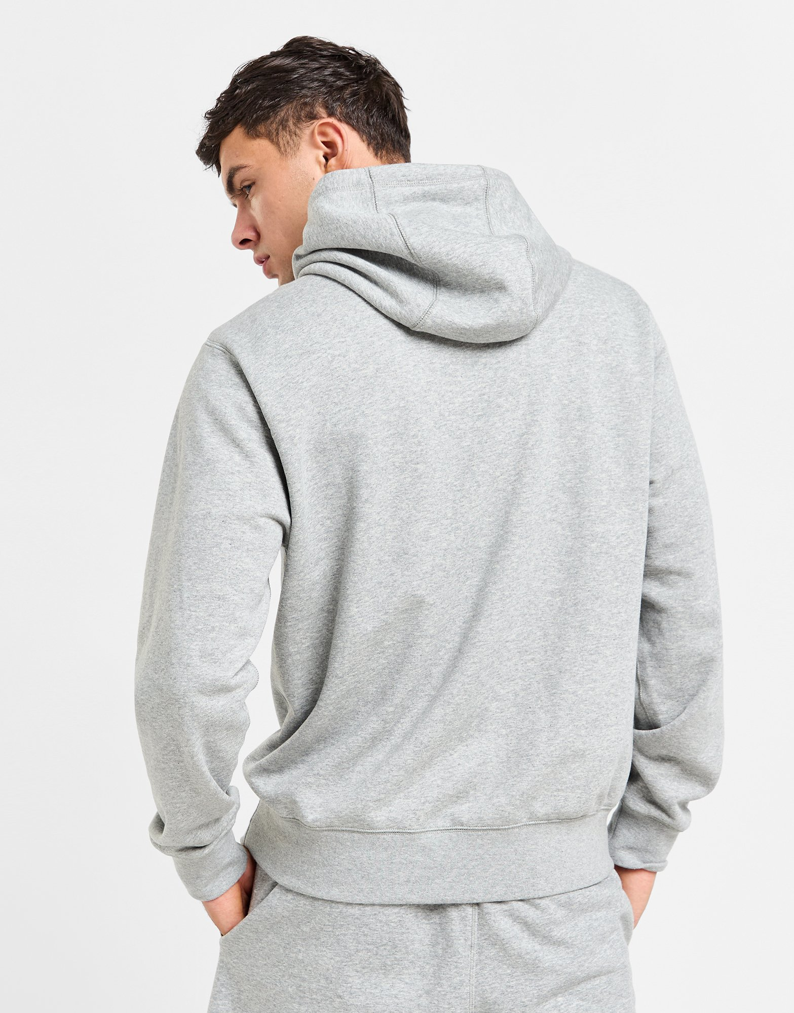 Nike Sweat à Capuche Club Script Homme