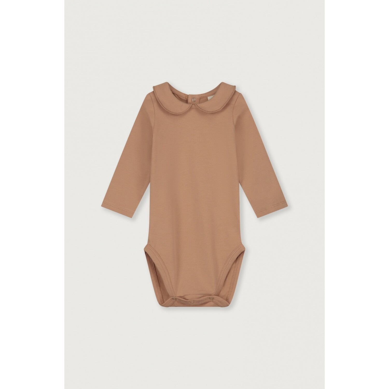 Gray Label | Baby Collar Onesie GOTS | Biscuit