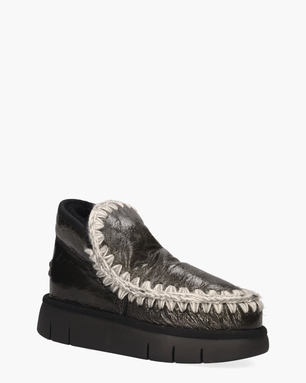 Mou Eskimo Bounce Limited Edition Zwart Dames Enkelboots