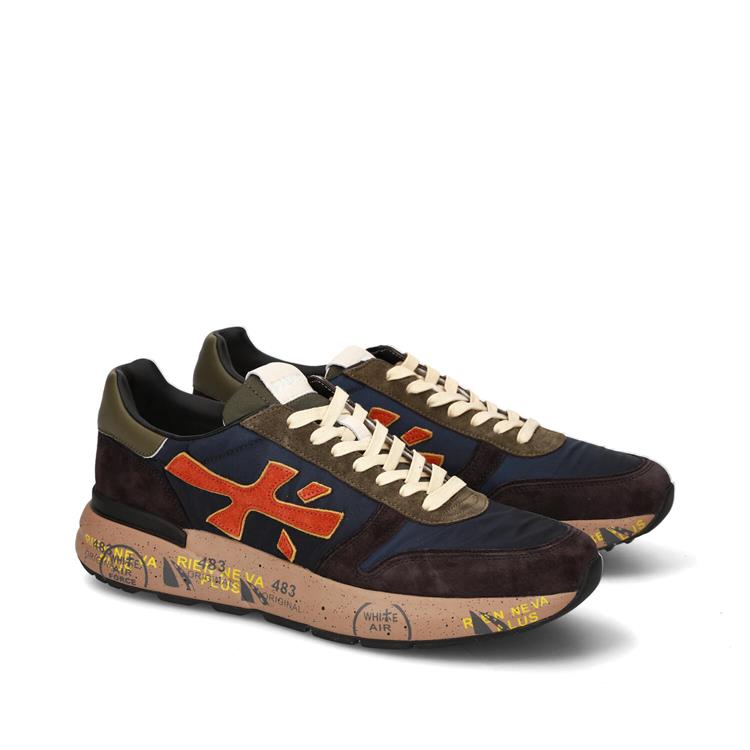 Premiata Mick blauw combi [7721]
