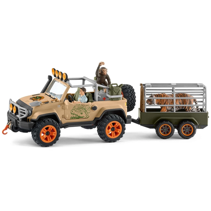 schleich® Geländewagen mit Seilwinde 42410