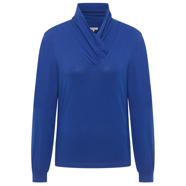 Tranquillo - Women's Jersey-Shirt mit Kragen - Longsleeve