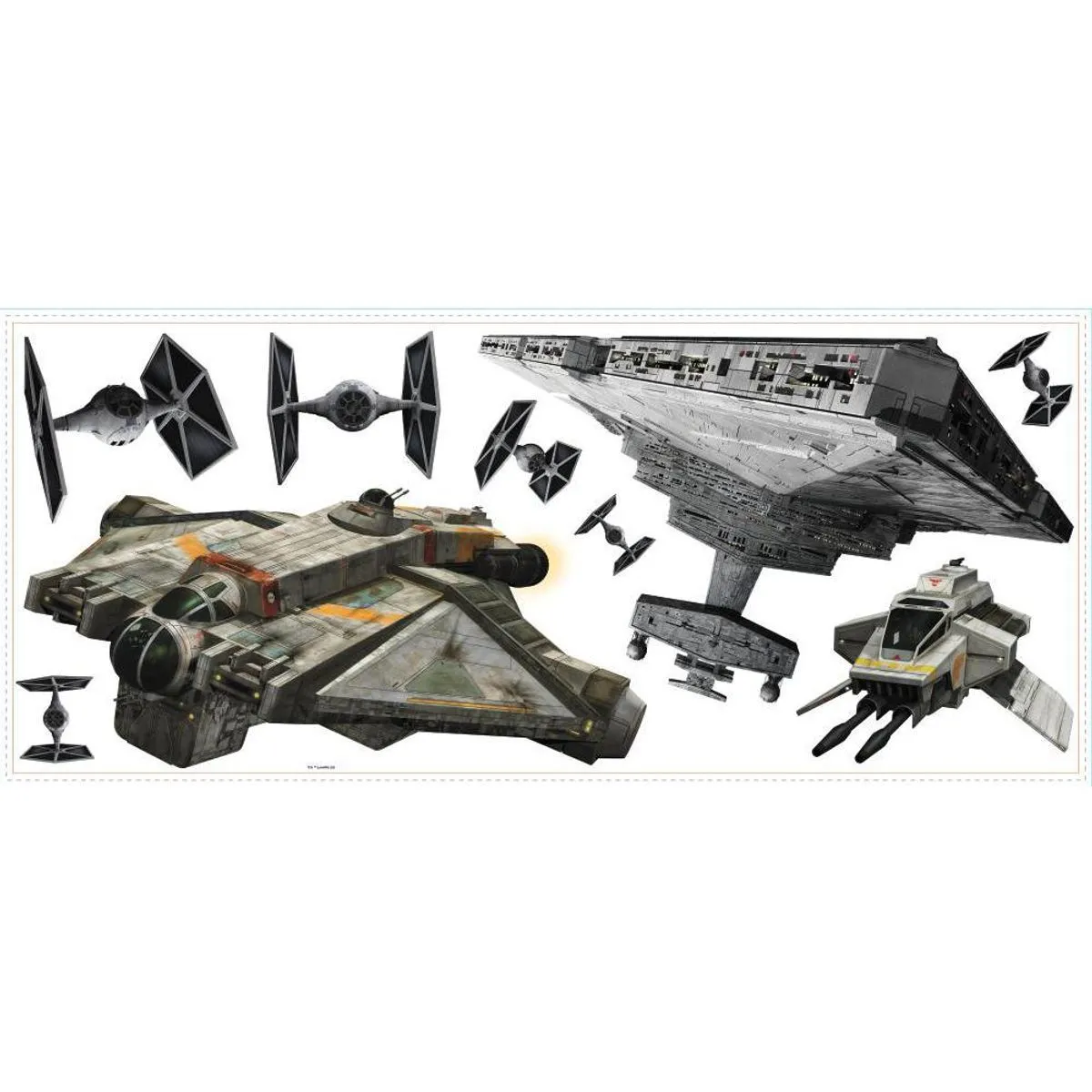 Thedecofactory Star Wars Vaisseaux Impériaux