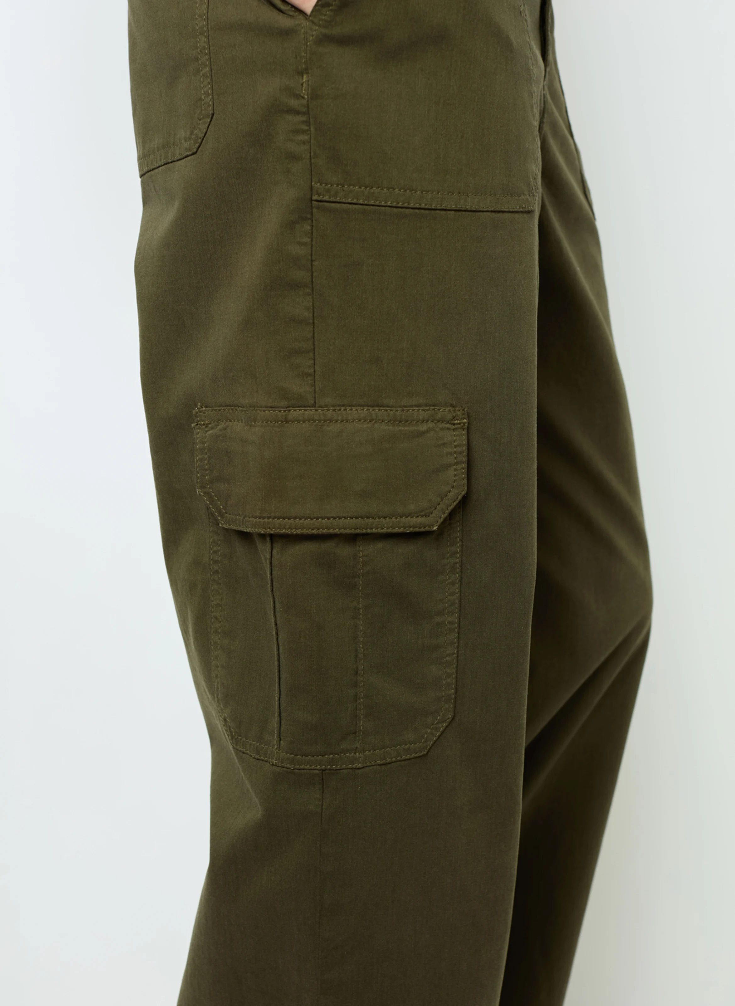 NUMA - Pantalon cargo en coton mélangé | Kaki