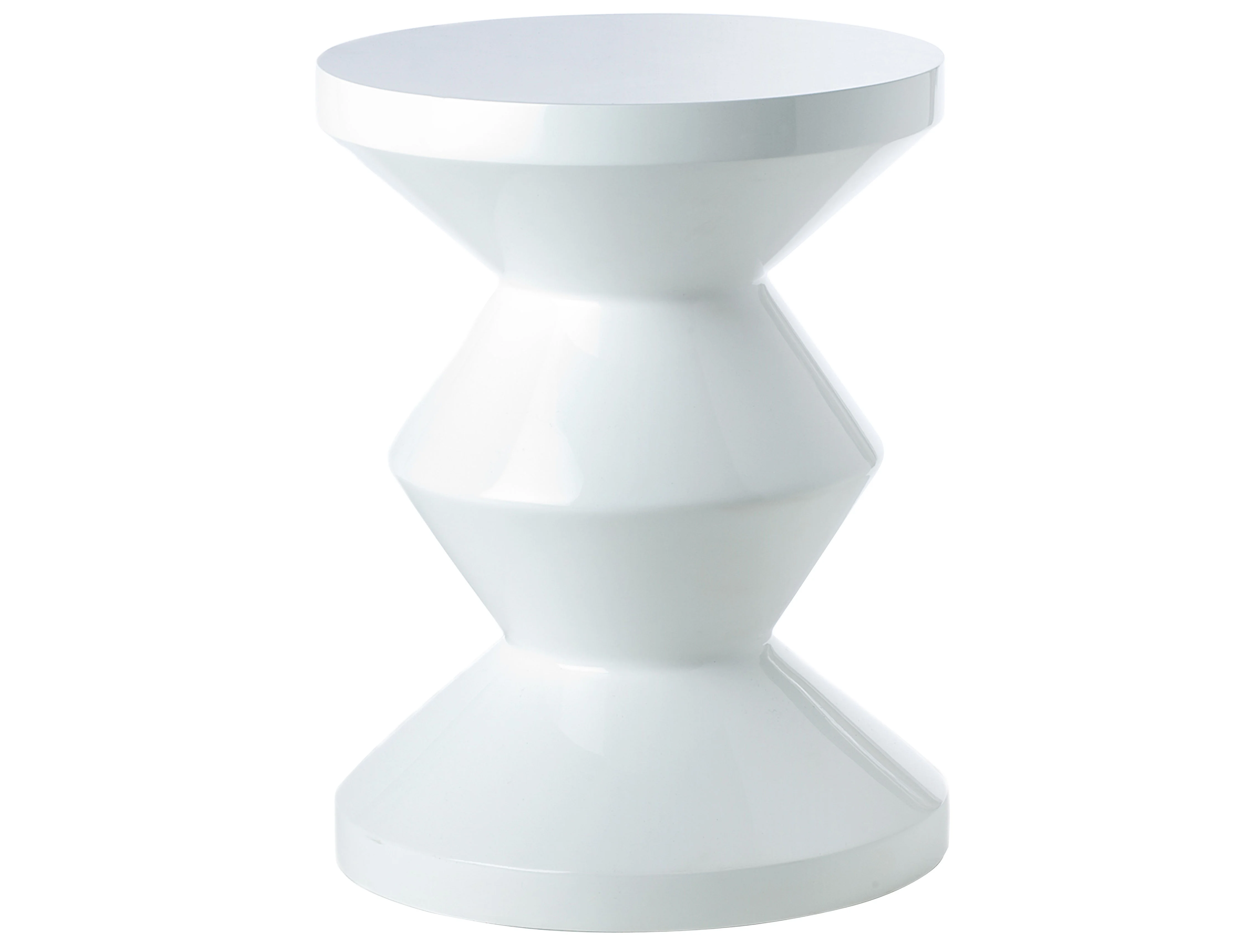 ZIG ZAG - Table d'appoint | Blanc