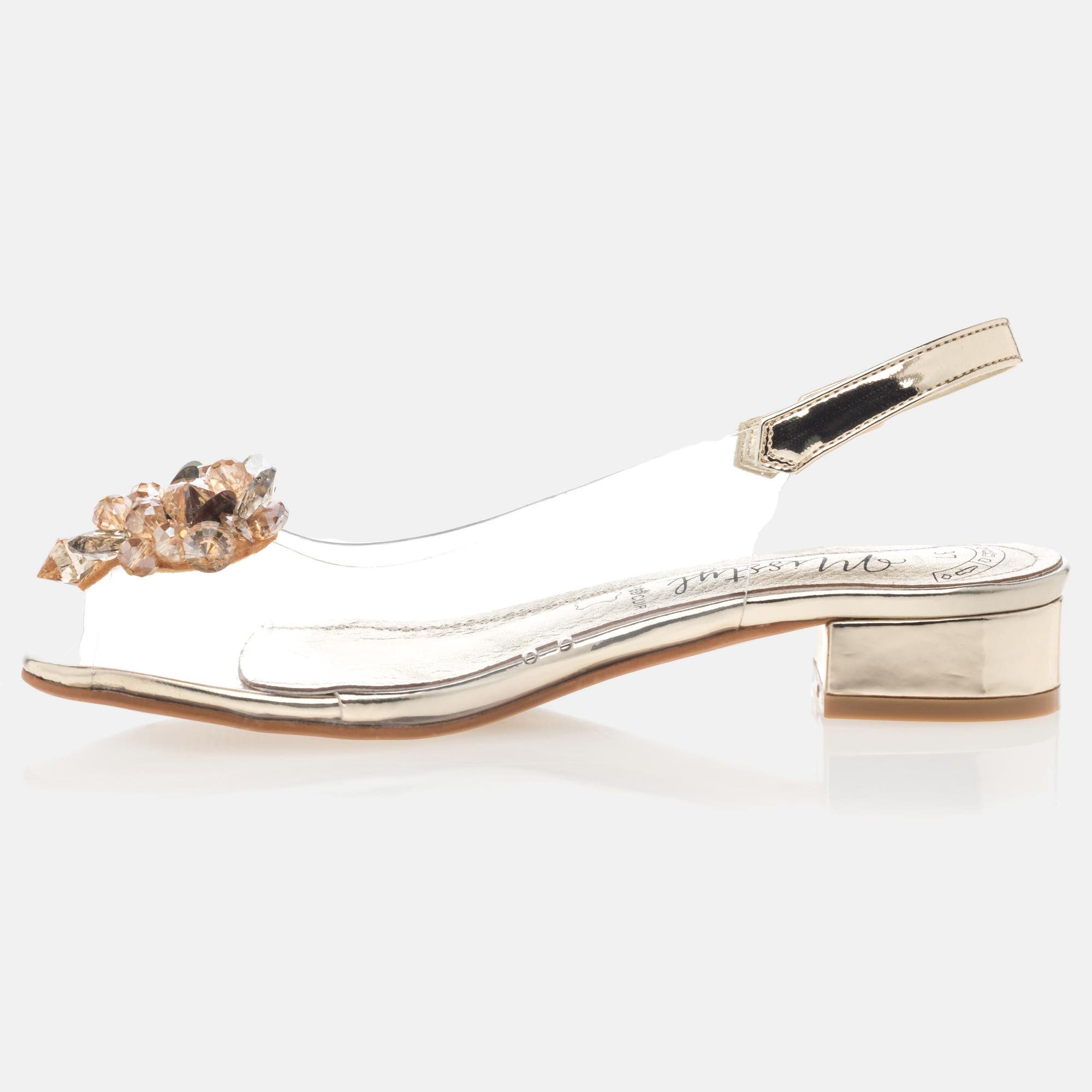 Nu-pieds Femme or