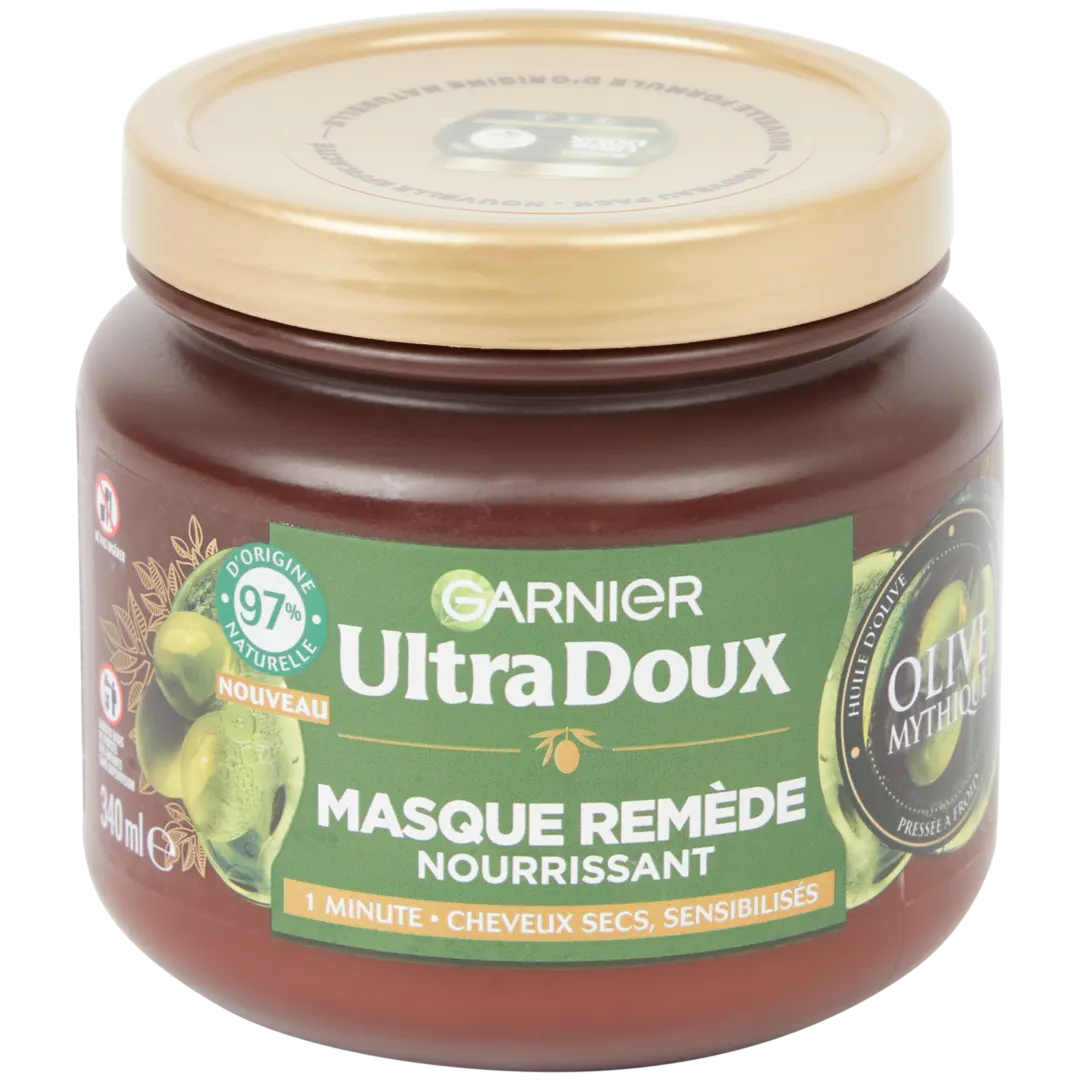 Masque pour cheveux Garnier Ultra Doux Olive mythique