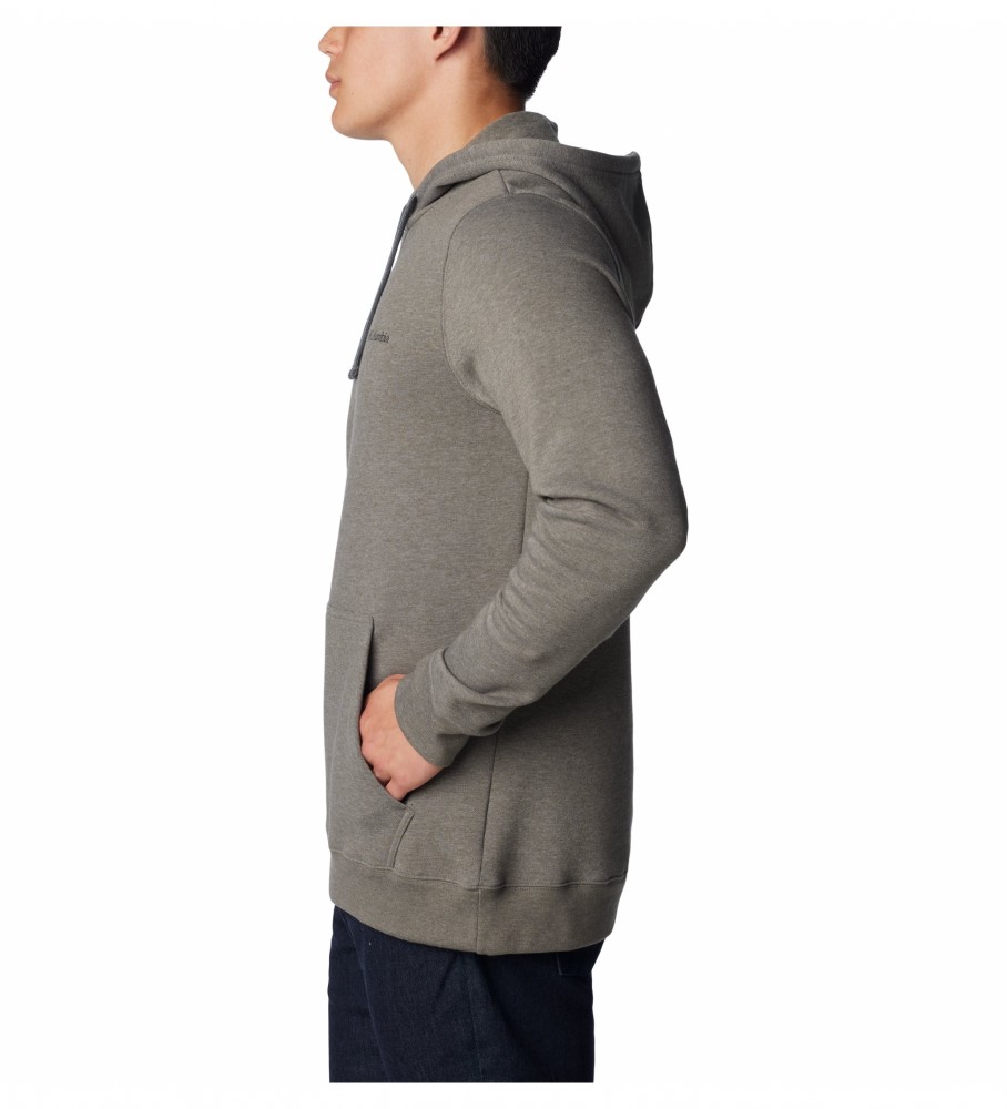 Moletom com capuz Columbia Trek, cinza