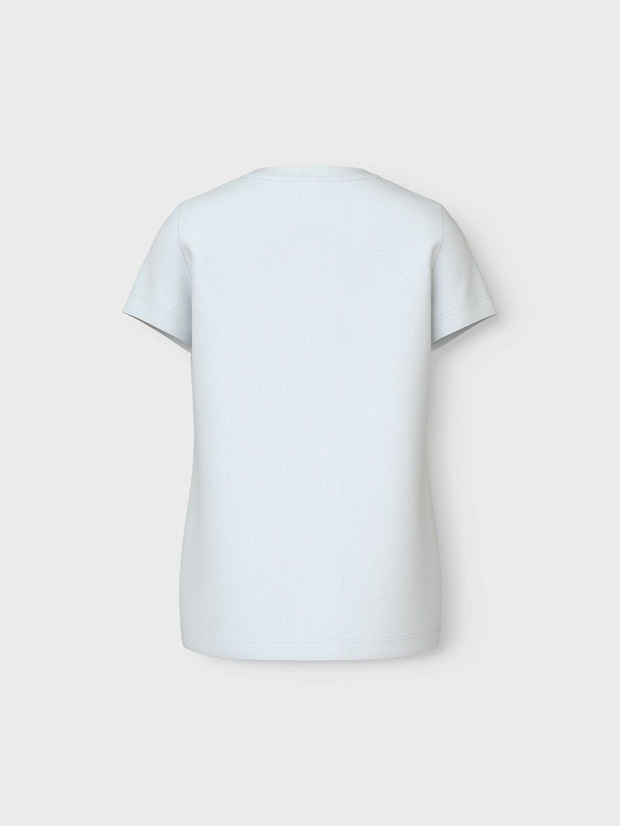 DÊ UM NOME A ISTO<br>Camiseta de manga curta com texto estampado