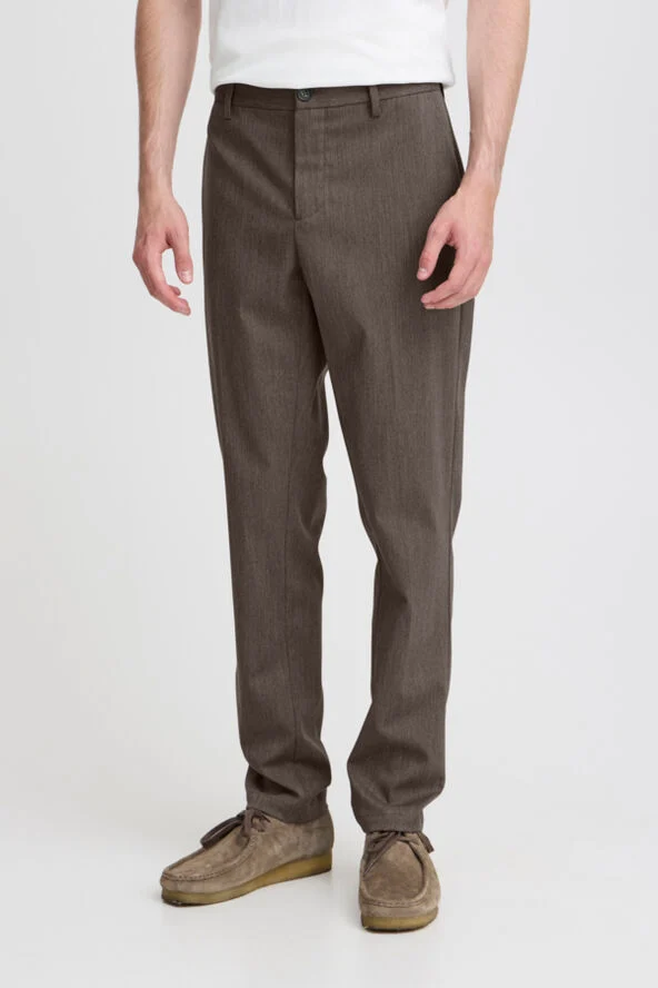 Casual Friday CFPHILIP 2. 0 0169 tweed weave pants Silver mink melange