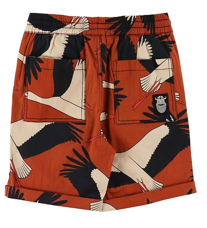 Danef? Shorts - DanalfRød Poplin - Rust