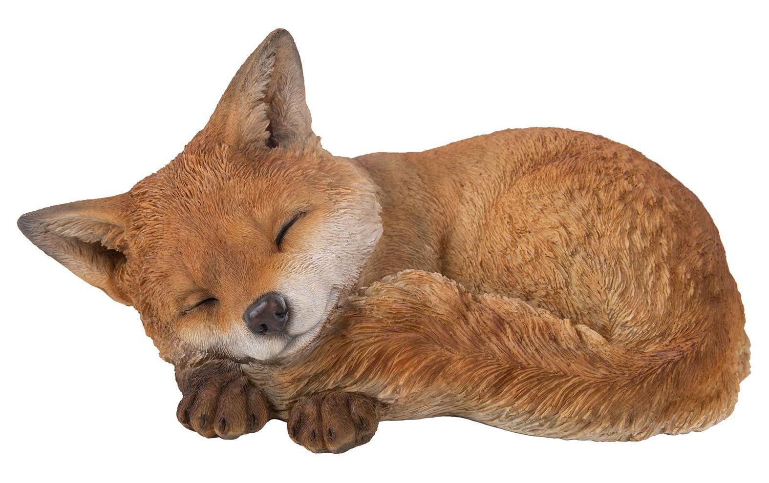 Dekofigur Fuchs schlafendDeko für Ihren Garten