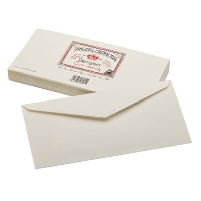 Kuvert Lang, Crown Mill Vergé