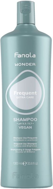 Fanola - Wonder Frequent - Shampoo - Voor Alle Haartypes - Vegan Samenstelling
