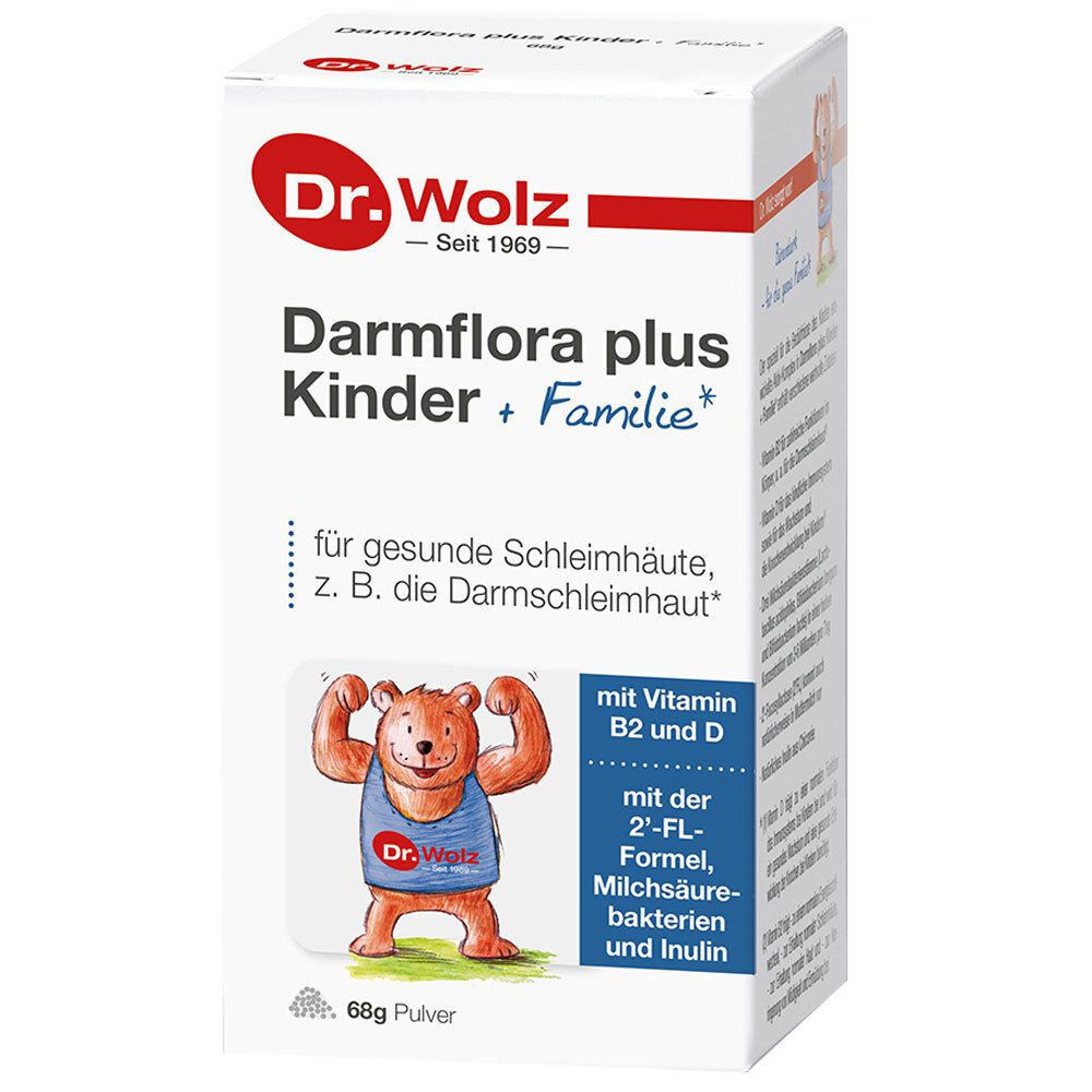 Dr. Wolz Darmflora plus® Kinder + Familie
