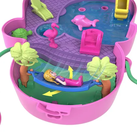 Mattel Polly Pocket Affenmama und Baby