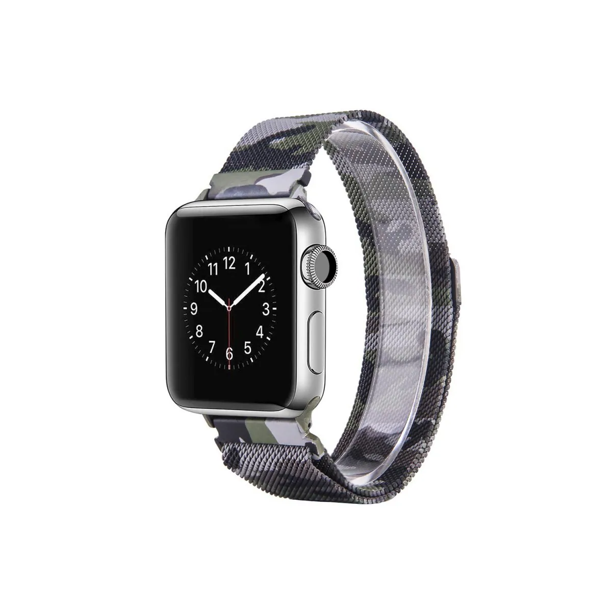 Apple Watch 4 (40) Armbånd Milanese Camo - Grønn