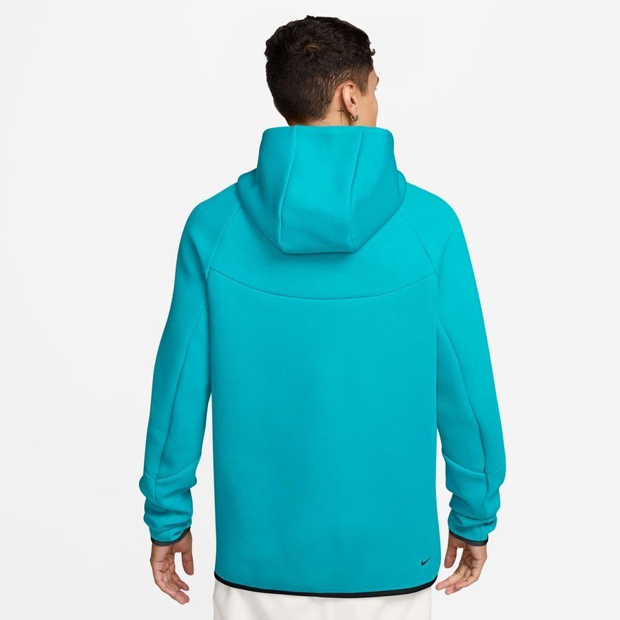 Nike Sweat à Capuche Tech Fleece FZ Coupe-Vent - Cactus/Noir
