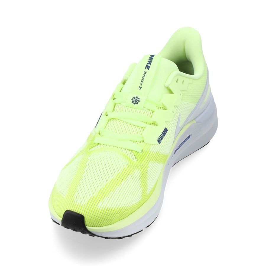 Nike Chaussures de Running Air Zoom Structure 25 - Jaune Fluo/Gris Femme