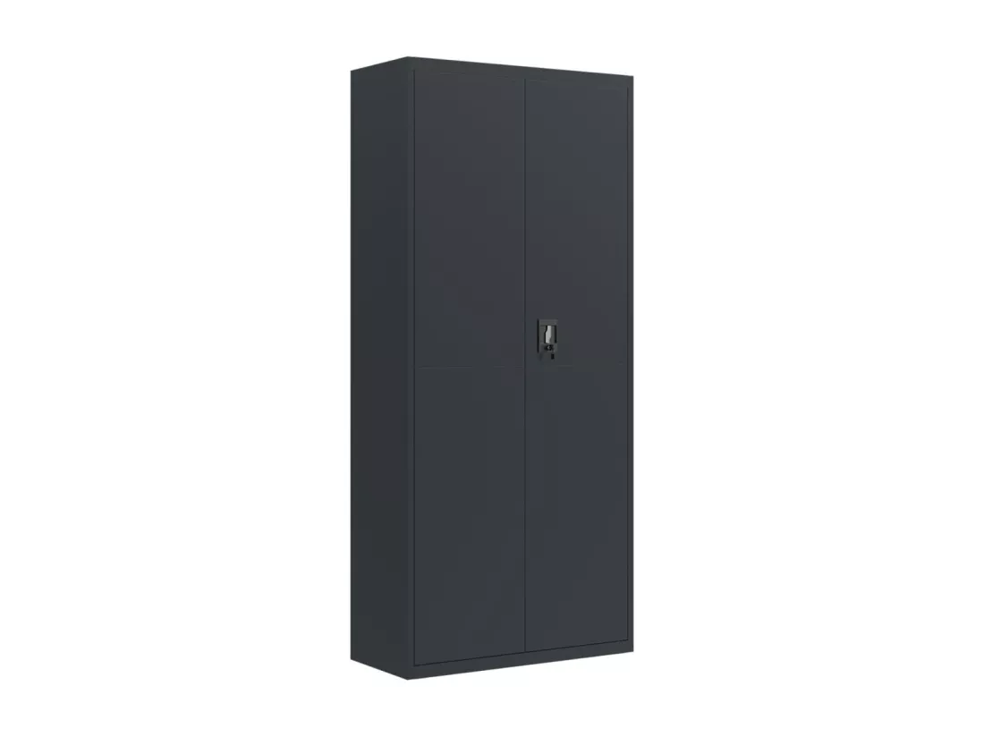 Classeur anthracite 90x40x200 cm Acier