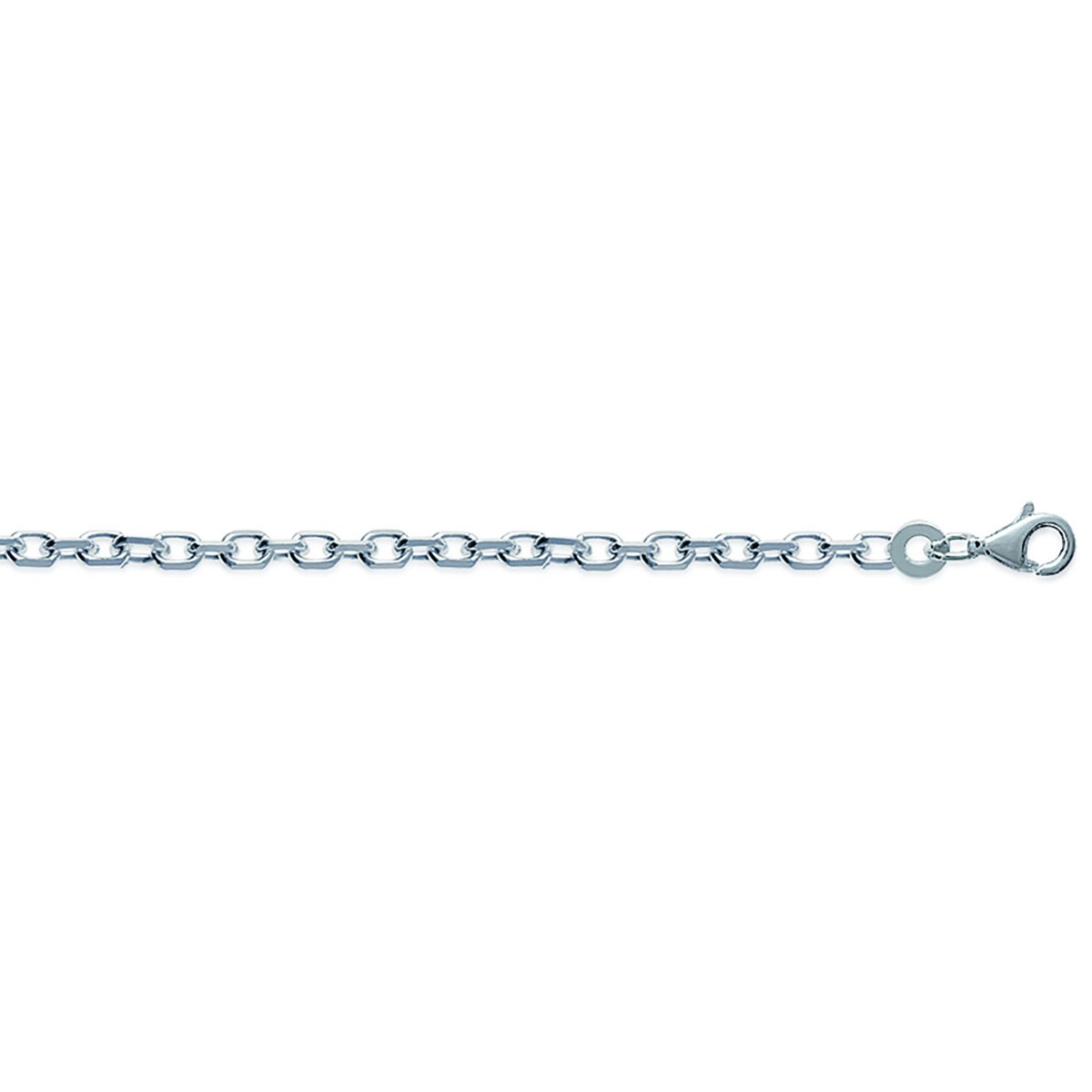 Chaîne Brillaxis maille forçat 55cm