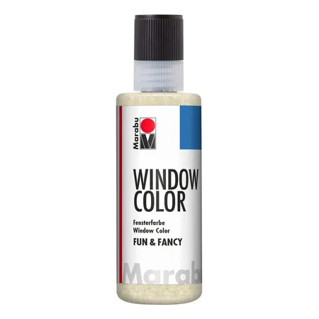 Marabu Window Color fun & fancy, glitter-gold, 80 ml