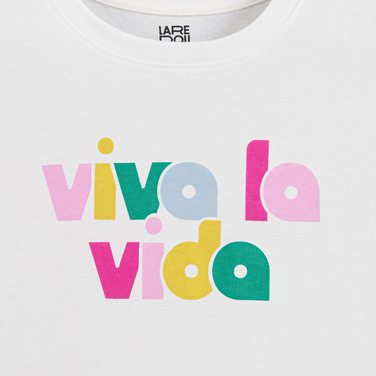 COLEÇÕES LA REDOUTE<br>Camiseta de manga curta com 