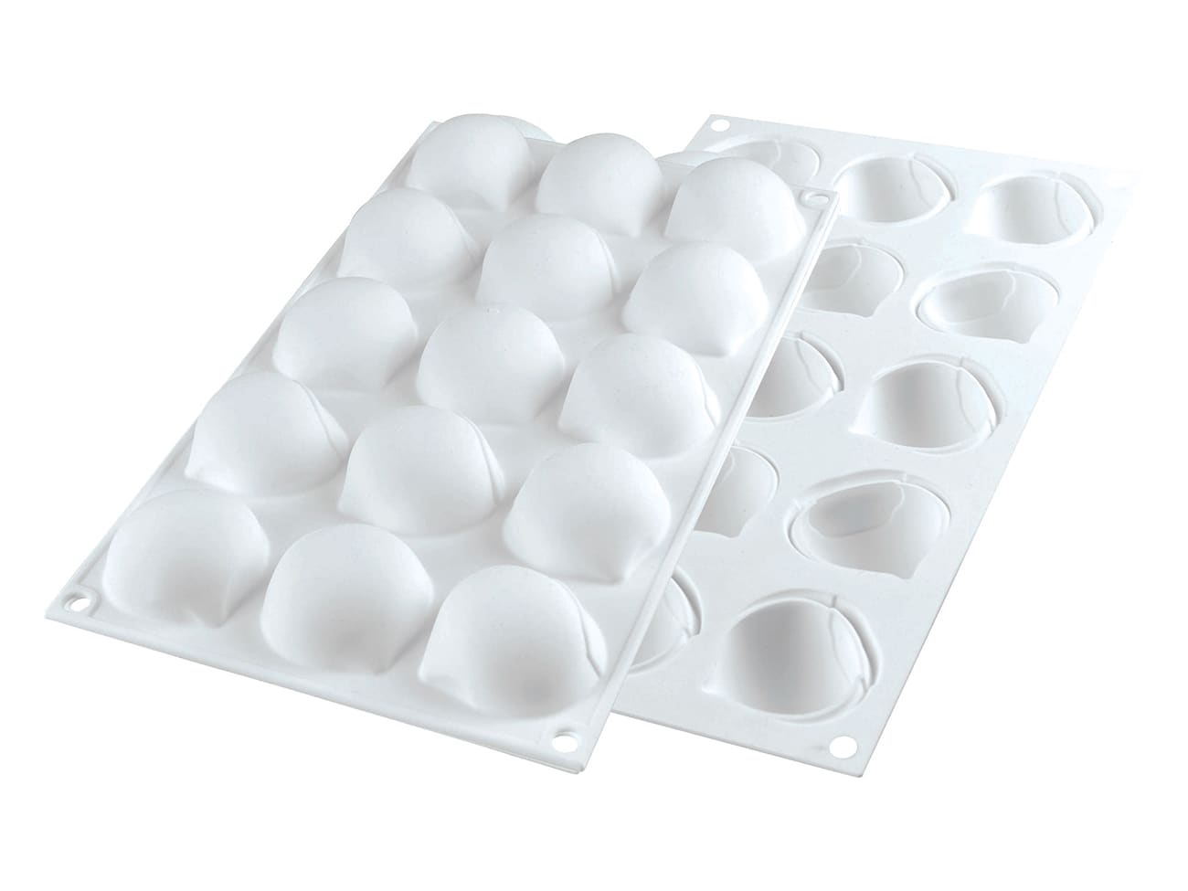 Moule silicone - 15 marrons - 30 x 17,5 cm - Silikomart