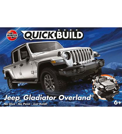 Airfix S?t - QUICKBUILD - Jeep Gladiator Overland J6039 - 44 Del