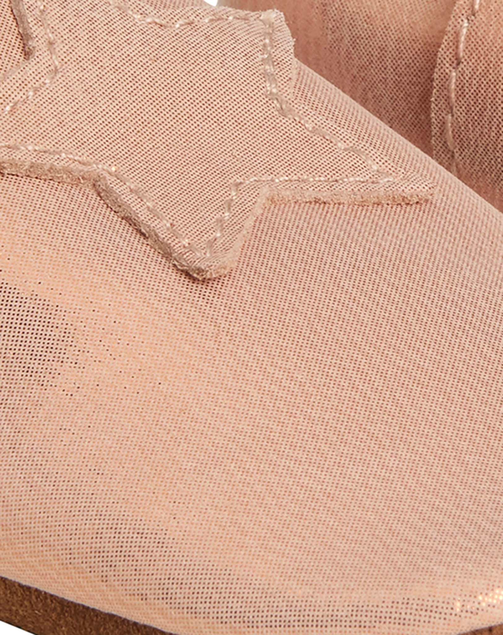 Krabbelschuhe STAR METALLIC in misty rose