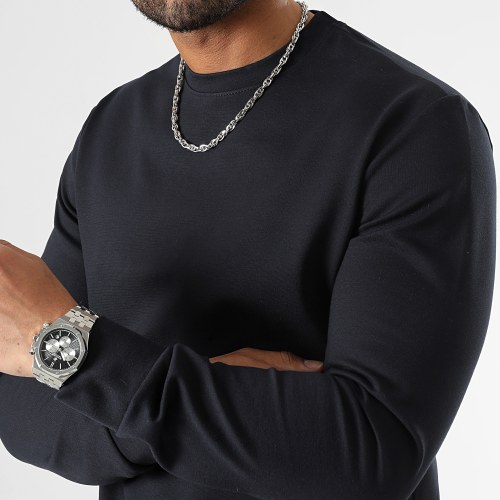 Sweat Crewneck 0166 Bleu Marine