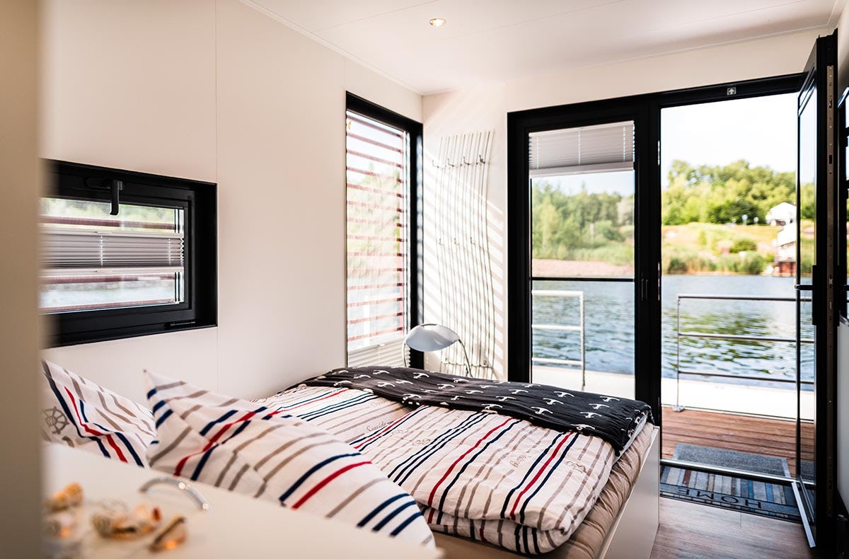 Kurzurlaub im Floating House Mücheln (2 Nächte)