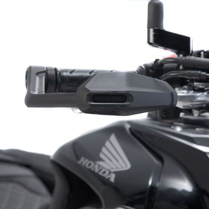 Protection levier SW-MOTECH NOIR AVEC DEFLECTEUR - Noir