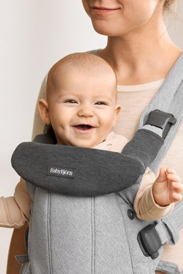 BabyBjörn Smekke til Harmony Bæresele Jersey, Mørkegrå
