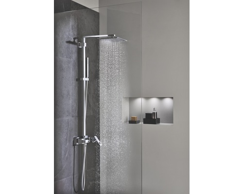 Douchekolom inclusief eengreepsmengkraan GROHE Euphoria Cube XXL System 230 chroom 23147001