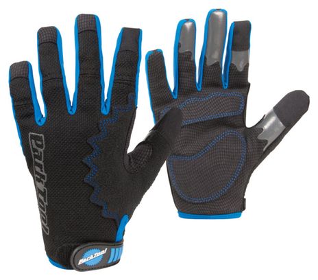 Gants d'Atelier Park Tool GLV-1 Noir / Bleu