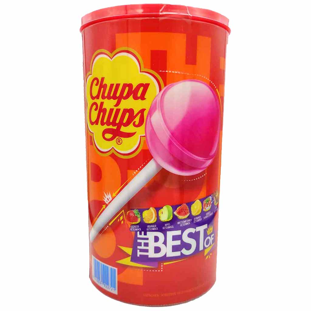 Chupa Chups The Best Of 100 stk 1200g MHD:30.9.27